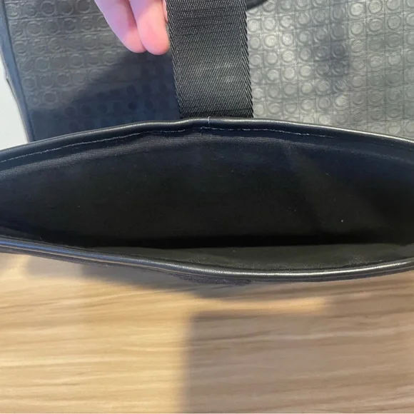 Salvatore Ferragamo Gancini Brief Case
